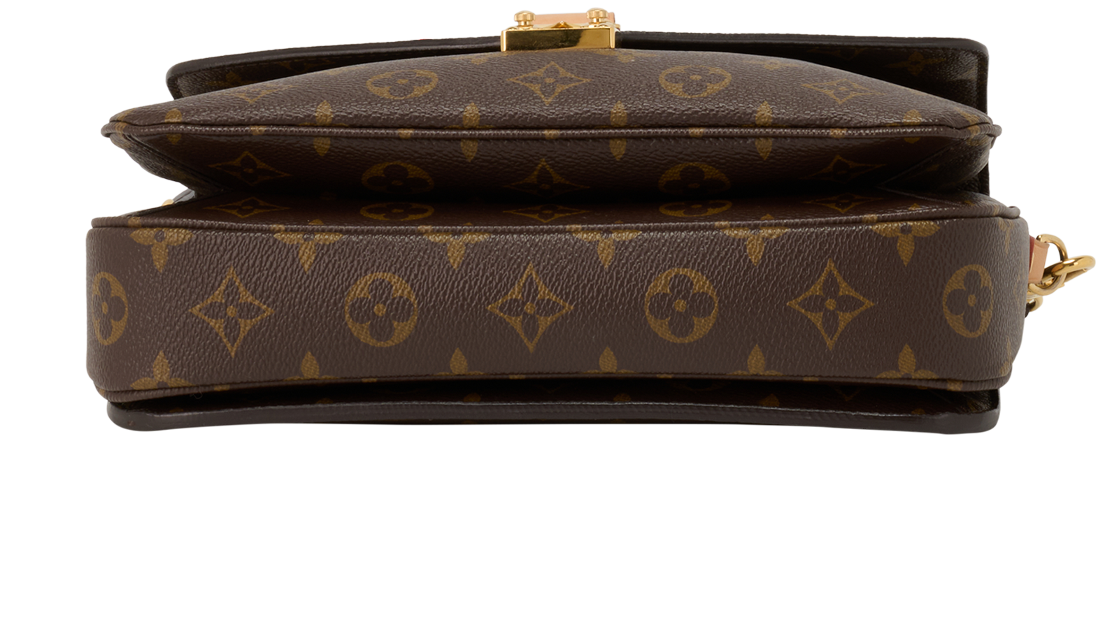 Pochette Metis, &pound;1,300, Handbags, Brown, Canvas, Top view